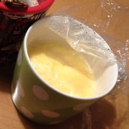 初レポです！
ダイエットのために豆乳を使ってやってみたんですが、簡単で美味しく出来ました☆食べたくなったらまた作りたいです(*^◯^*)